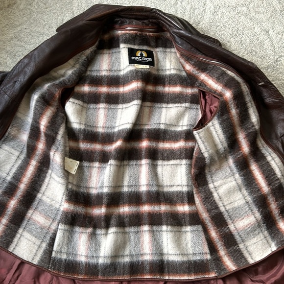Vintage Mac Mor Leather Jacket 38 - Picture 5 of 7